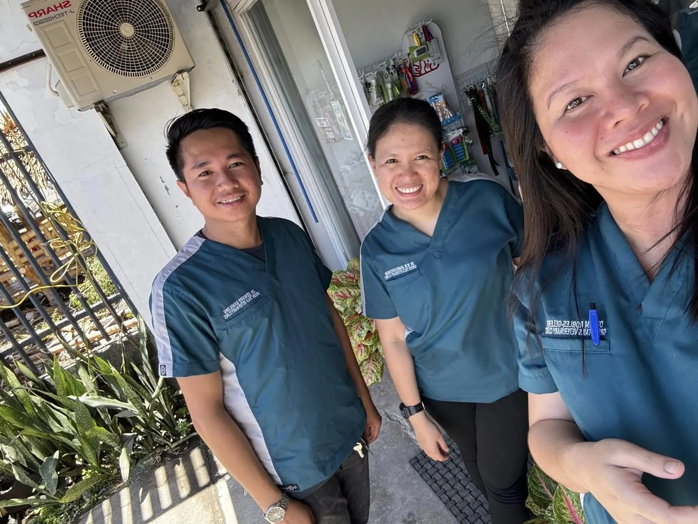 Smiling Green Tails team members